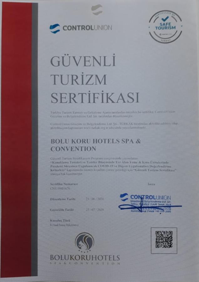 Bolu Koru Hotels Spa & Convention Yolcatı エクステリア 写真